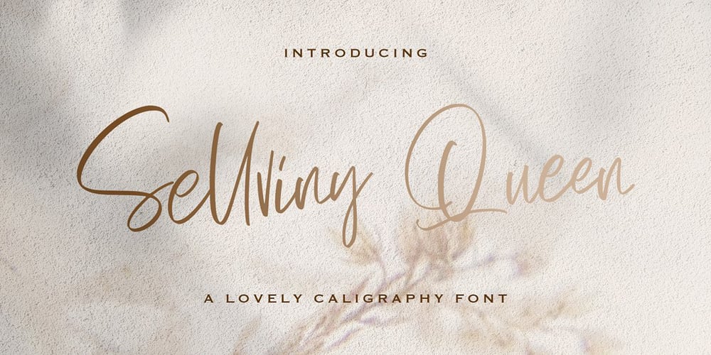 Sellviny Queen font