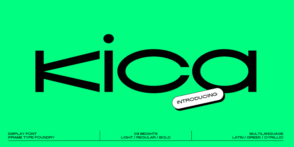 Kica font