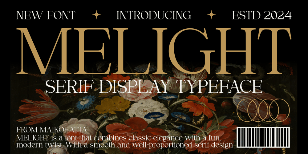 Melight font
