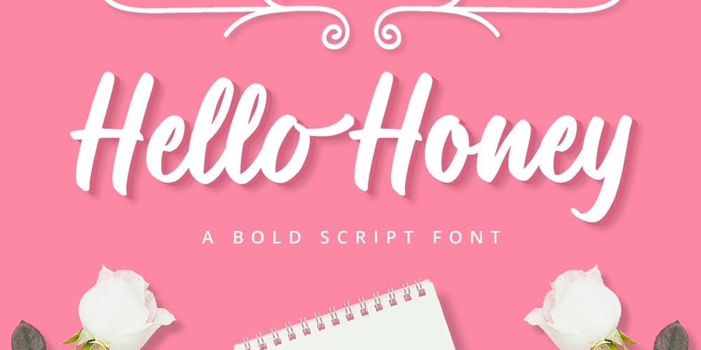 Hello Honey font