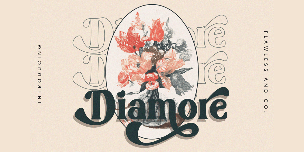 Diamore font