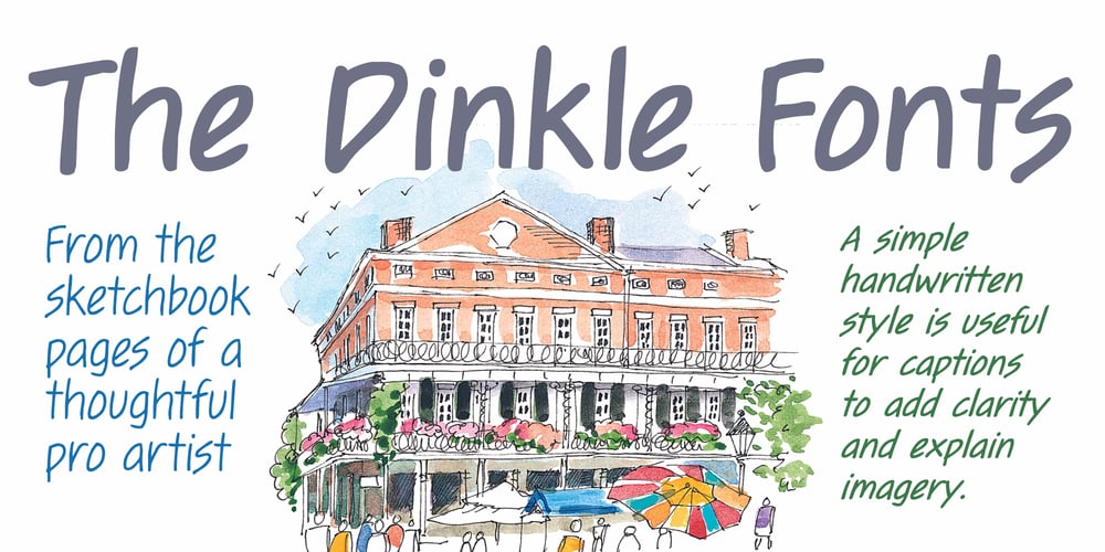 Dinkle font