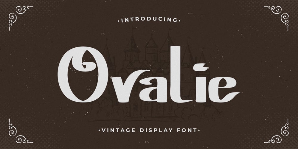 Ovalie font