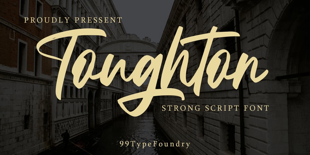 Toughton font