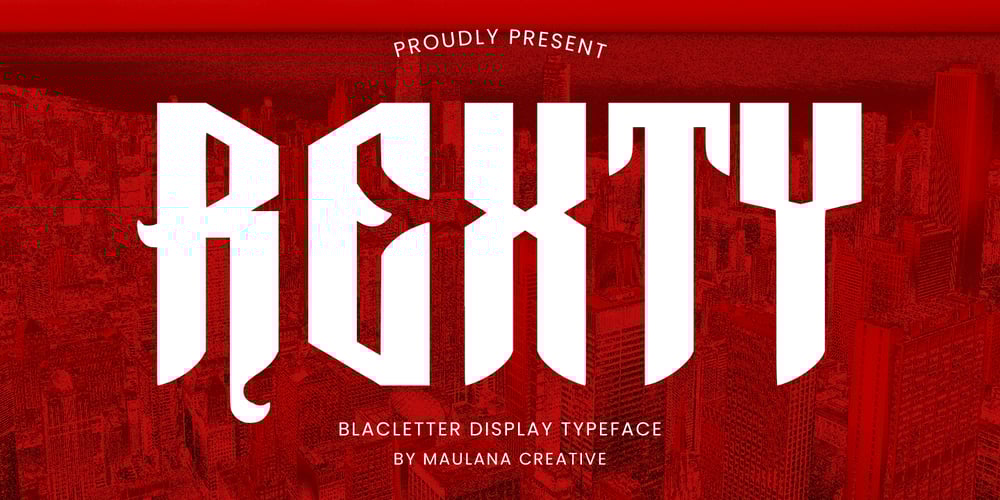 MC Rexty font