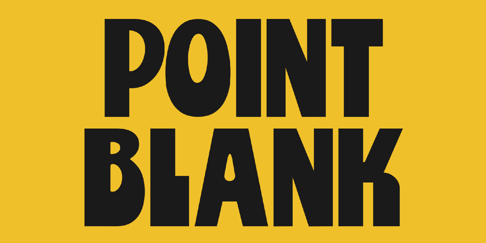 Point Blank font