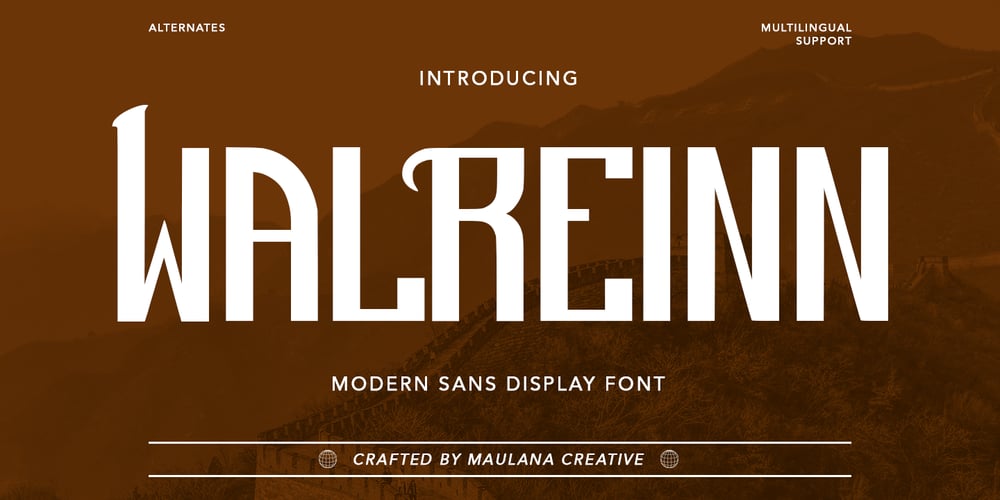 MC Walreinn font