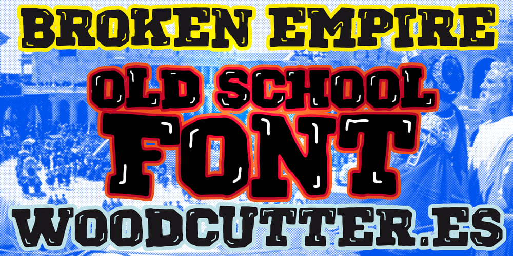 Broken Empire font