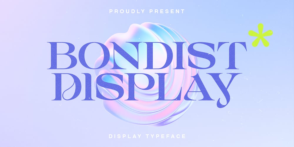 Bondist font