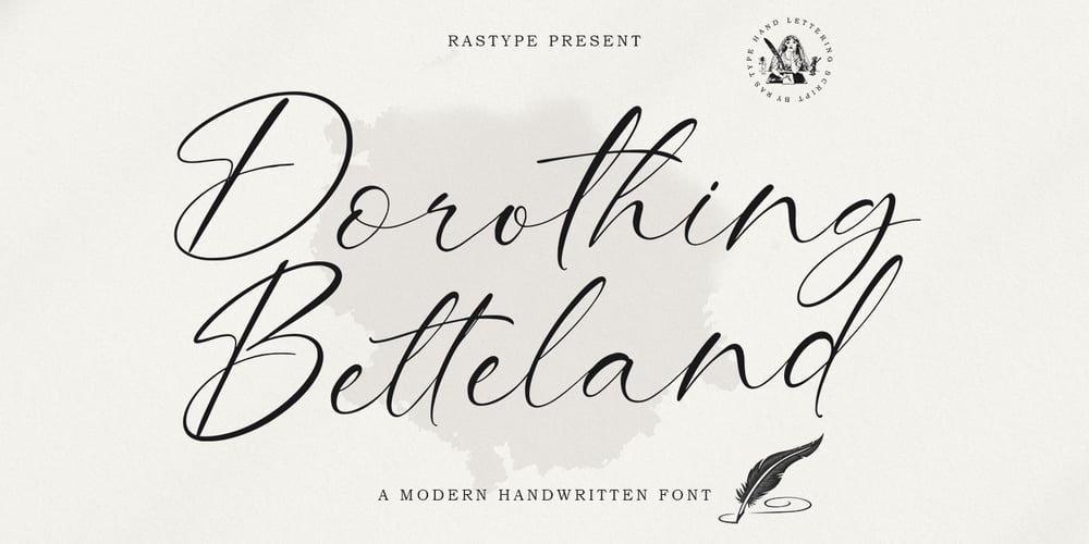 Dorothing Betteland font