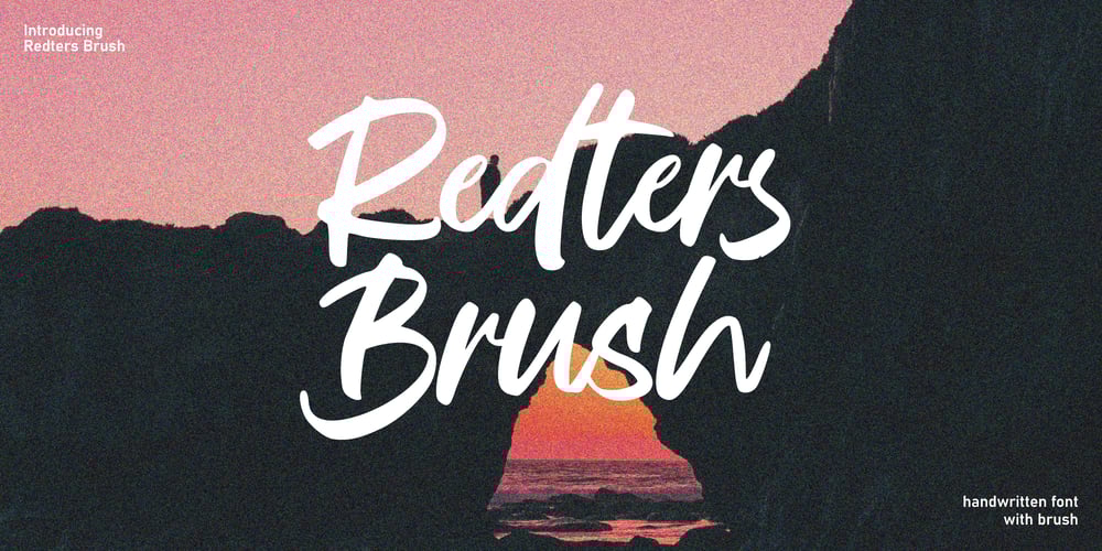Redters Brush font