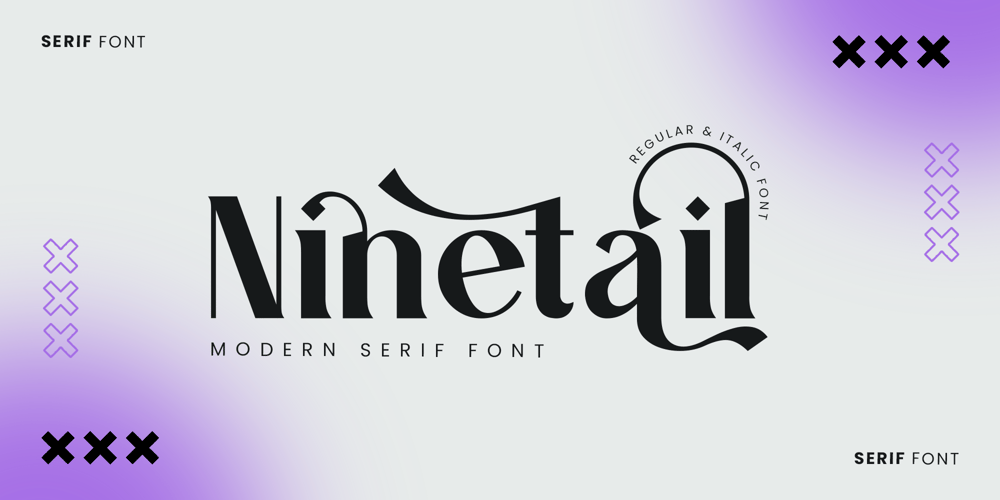 Ninetail Serif font