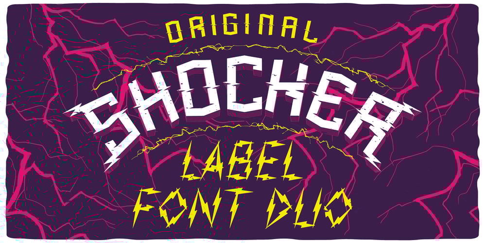 Shocker font