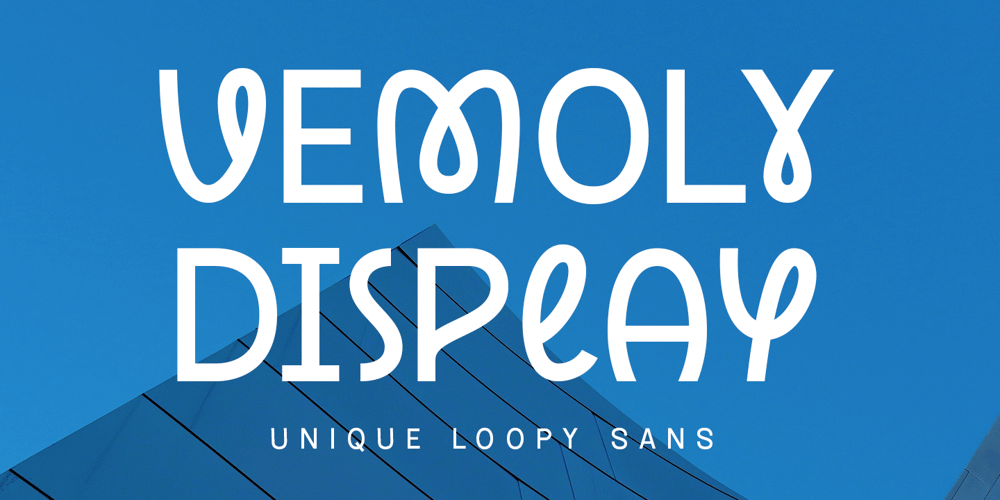 Vemoly Display font