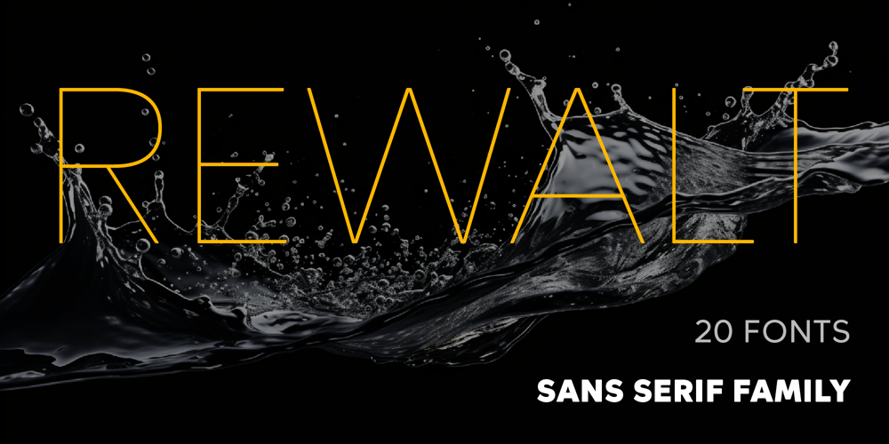 Rewalt font
