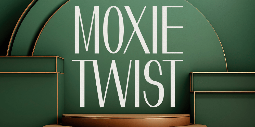 Moxie Twist font