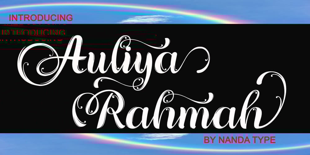 Auliya Rahmah font