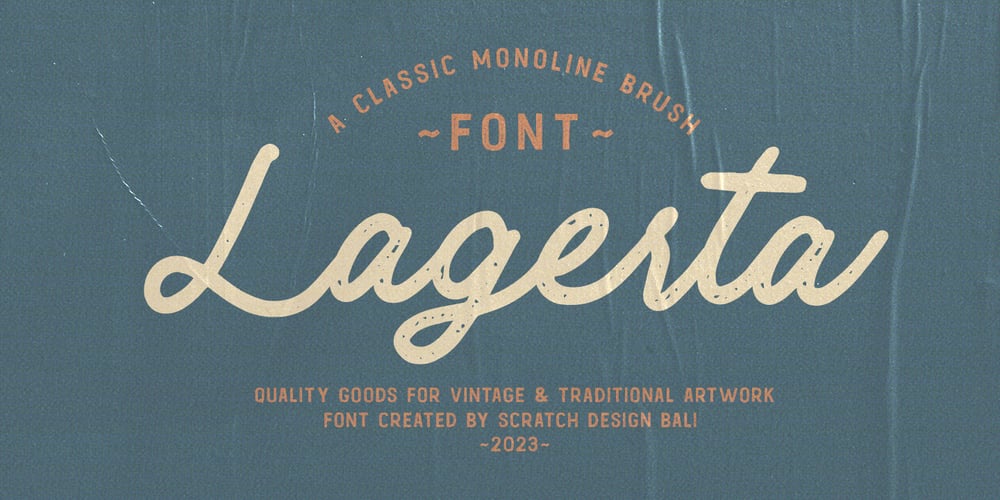 Lagerta font