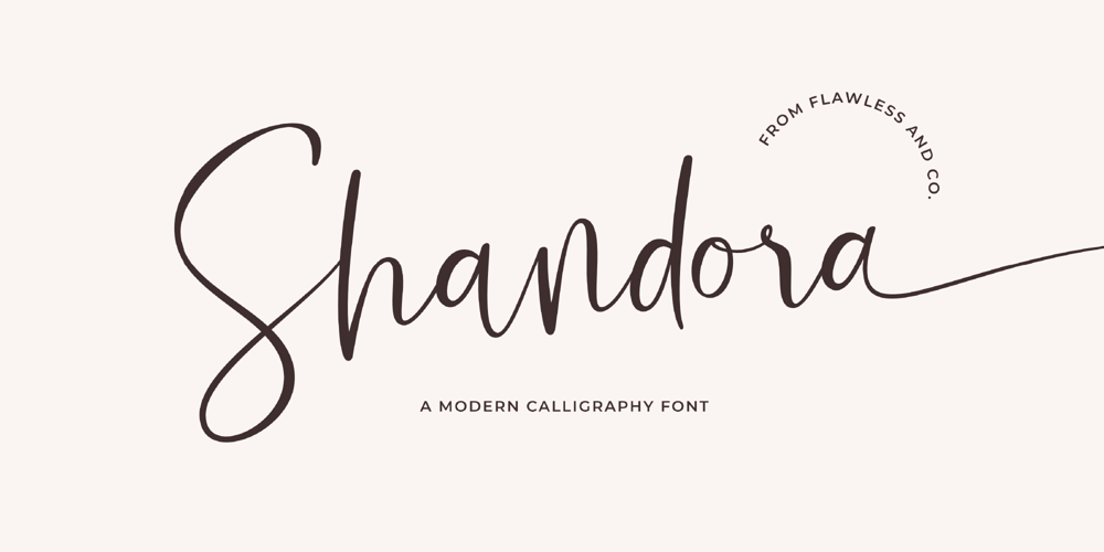 Shandora font