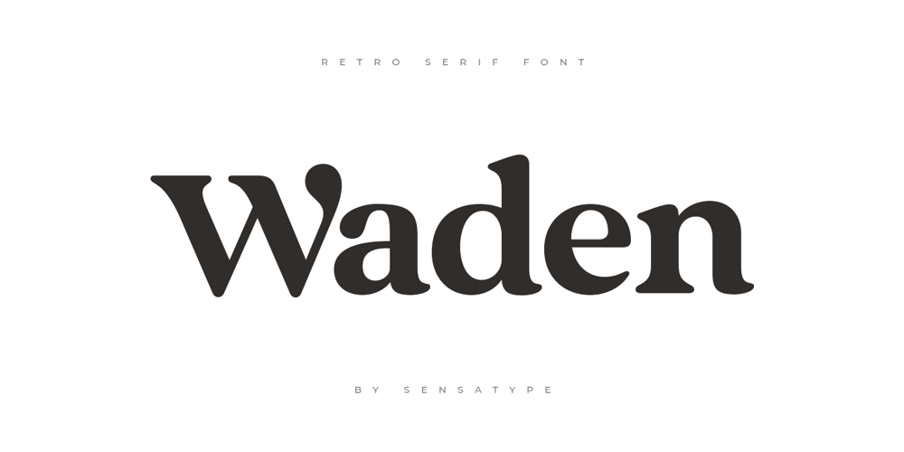 Waden font
