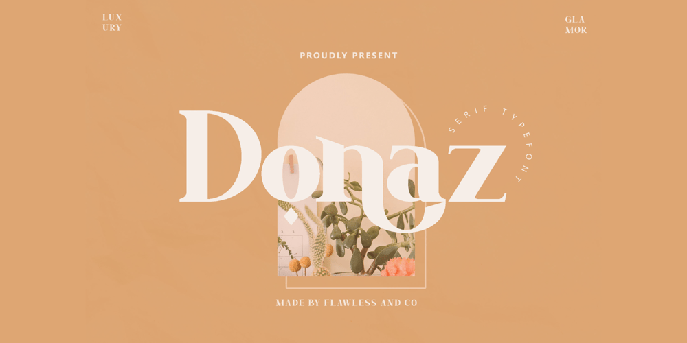 Donaz font