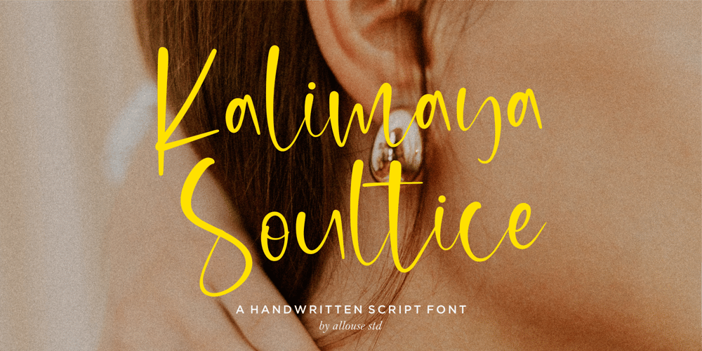 Kalimaya Soultice font