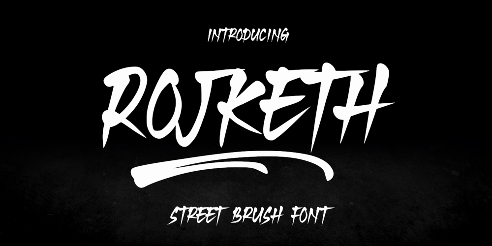 Rojketh font