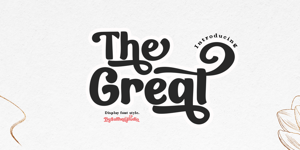 The great font