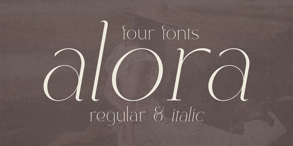 Alora font