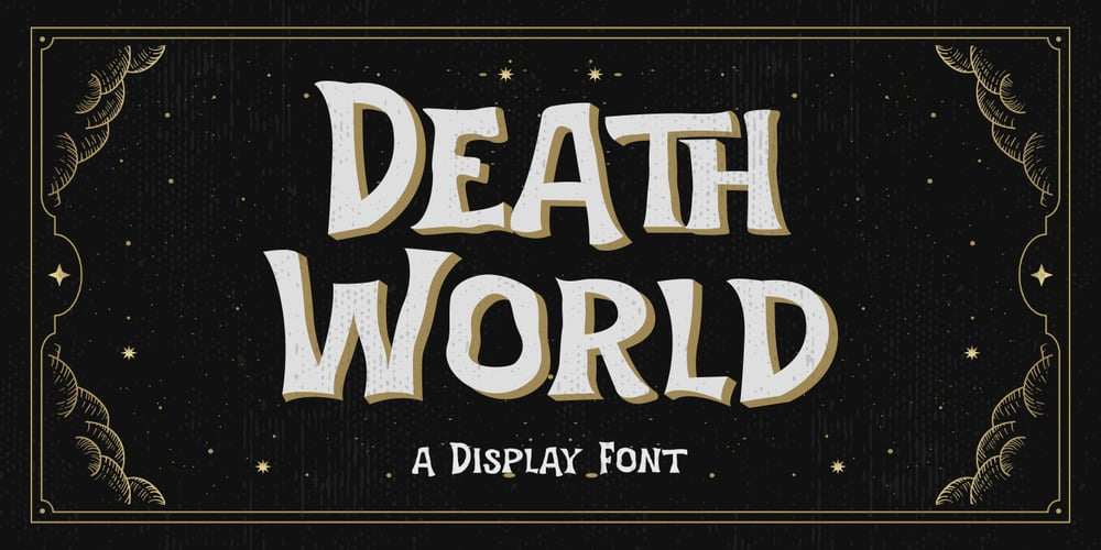Death World font