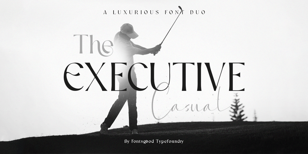 The Executive Casual font