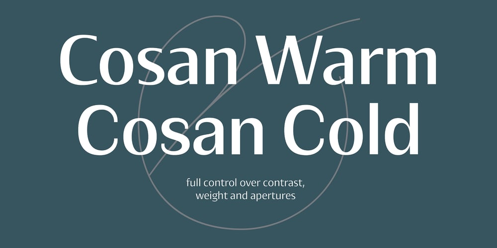 Cosan font