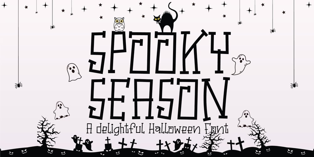 Spooky Season font