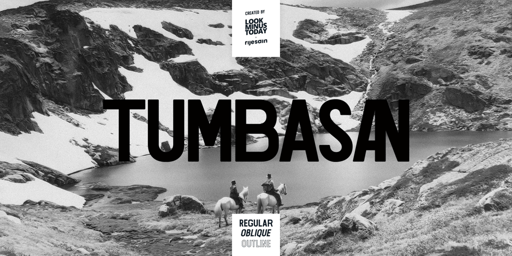 Tumbasan font