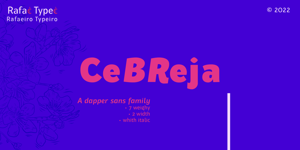 Cebreja font