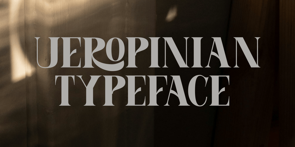UEROPINIAN font