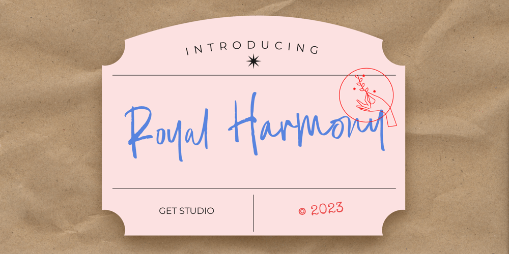 Royal Harmony font
