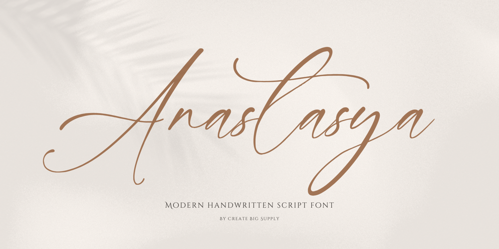 Anastasya font