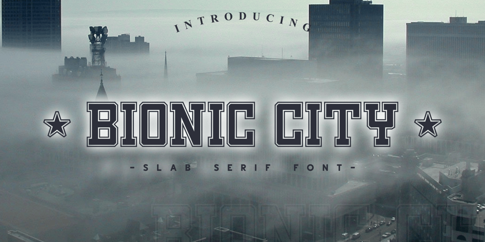 Bionic City font