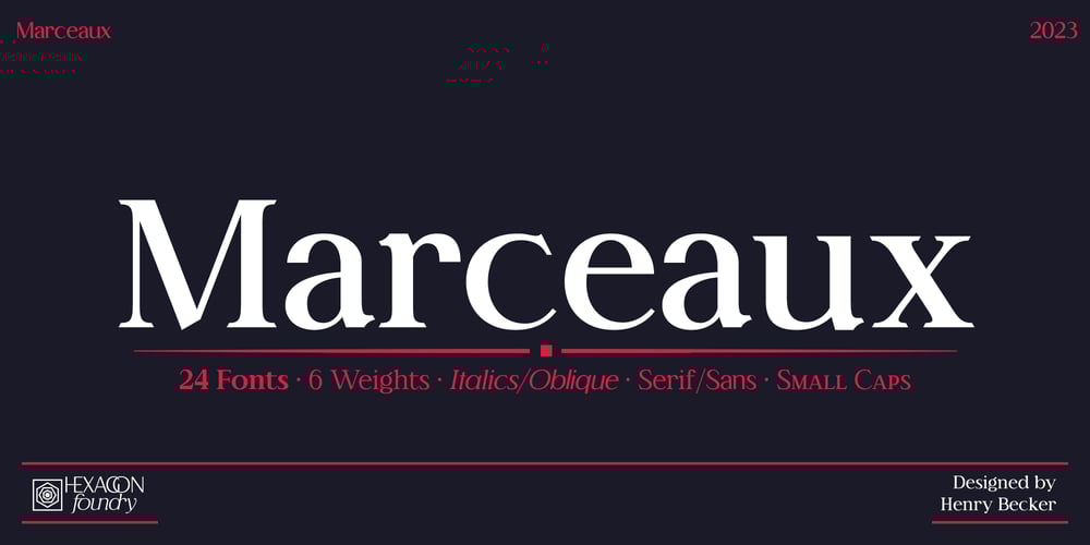 Marceaux font