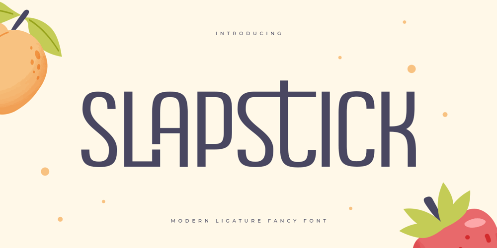Slapstick font