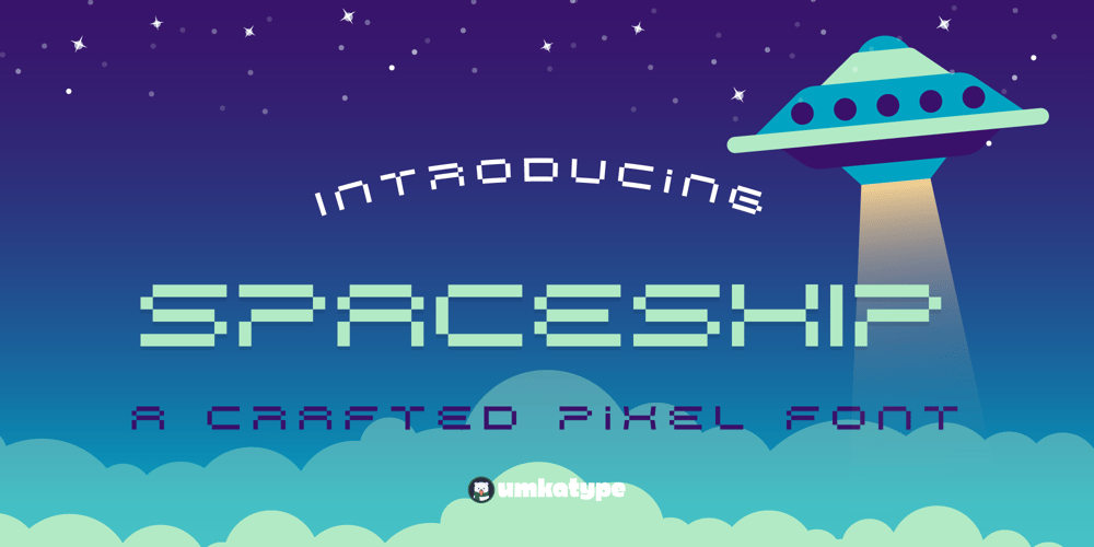 Spaceship font
