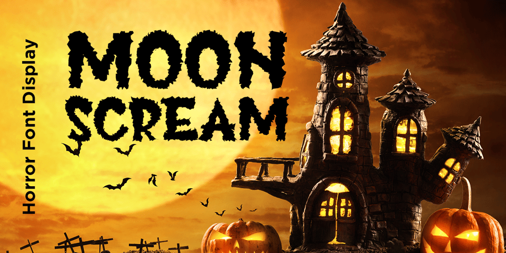 Moon Scream font
