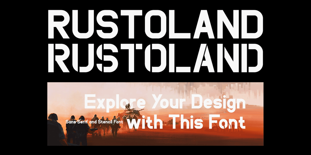Rustoland font