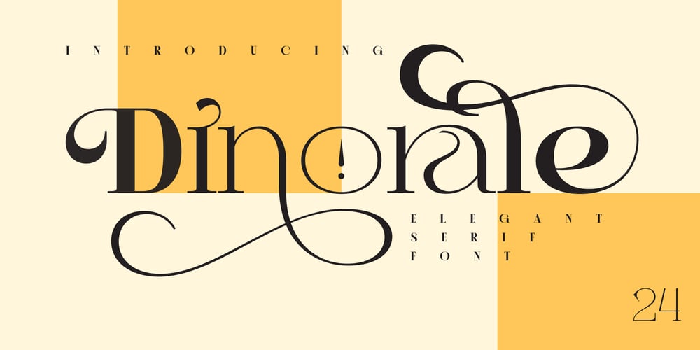 Dinorale font