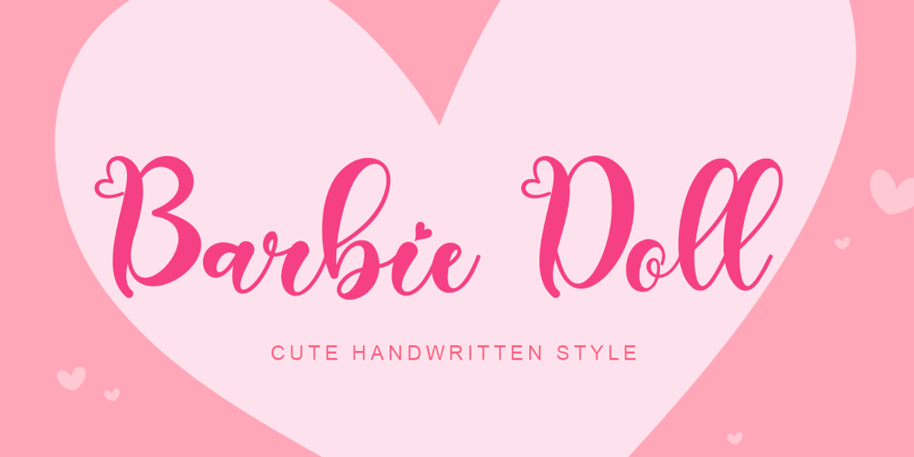 Barbie Doll font