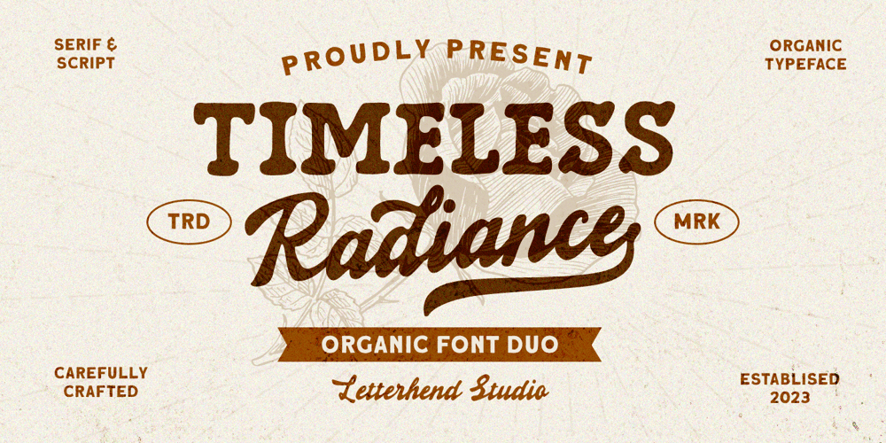 Timeless Radiance font