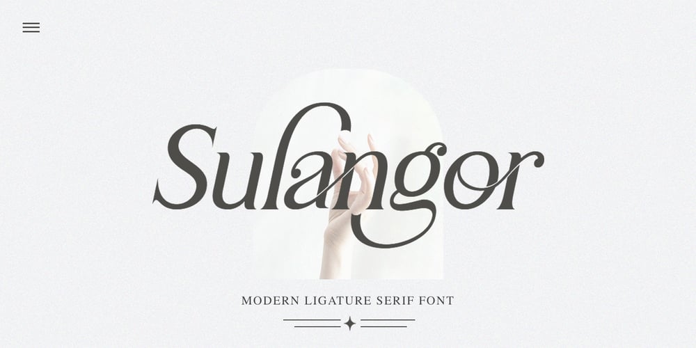 Sulangor font