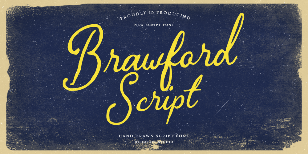 RT Brawford font
