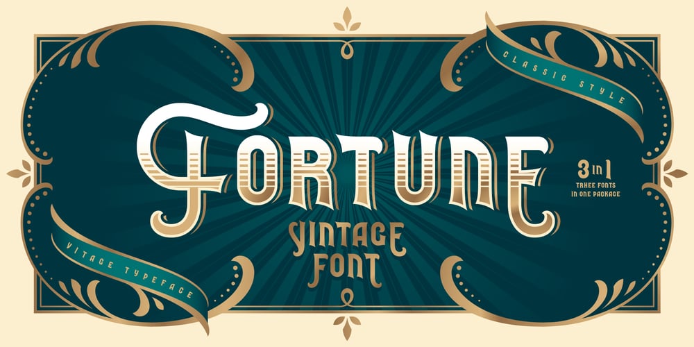 Fortune Vintage font